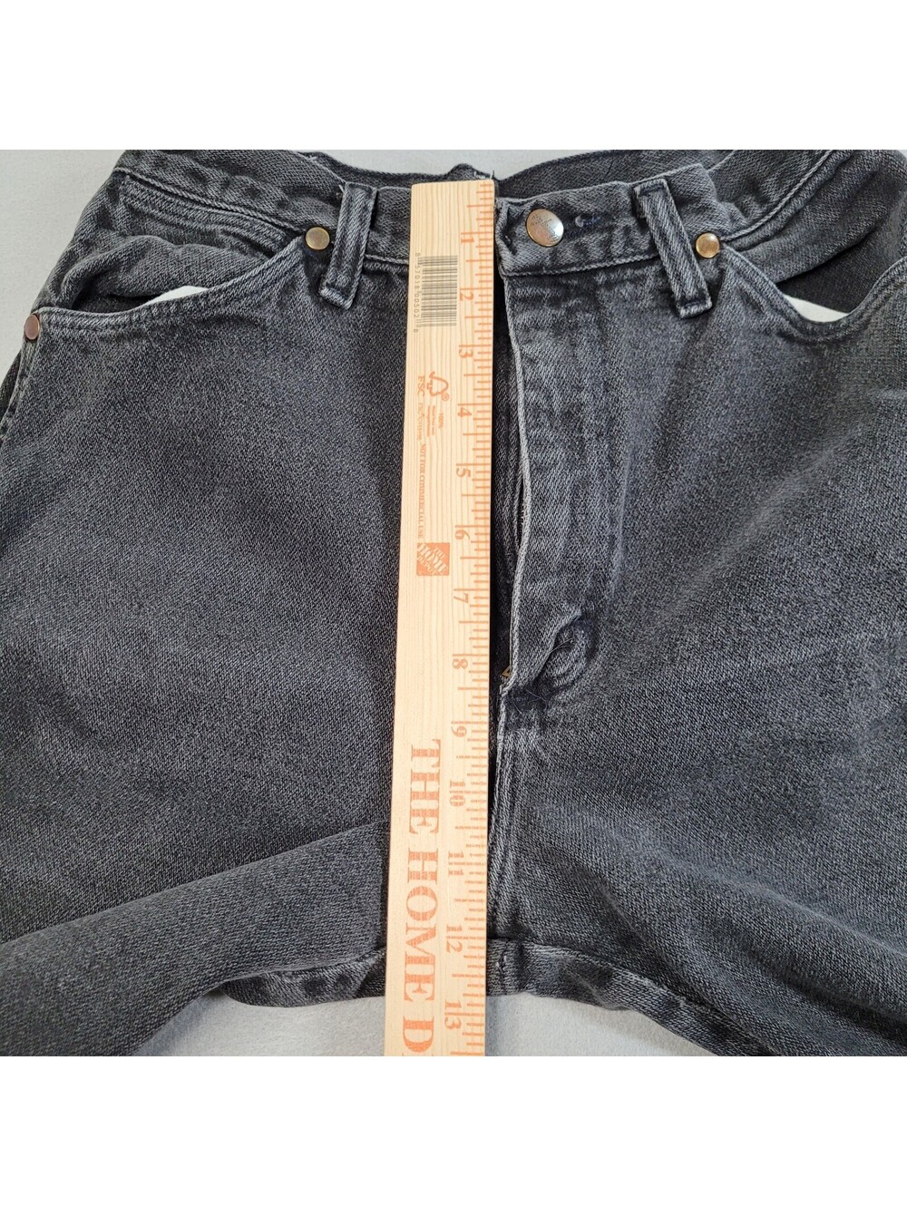 VTG Wrangler Jeans Womens 12MWZWK Size 9/10x34 "Cowgirl Cut" high-waisted Jeans - Picture 7 of 8